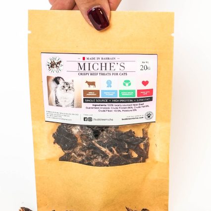 Miches Crispy Beef Treats For Cats