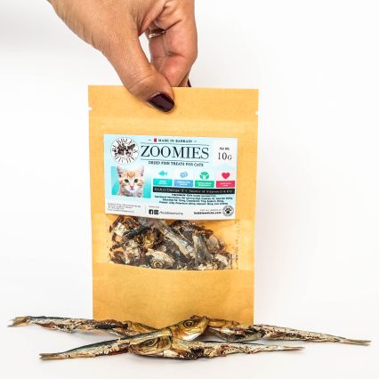 Zoomies Dried Fish Treats For Cats