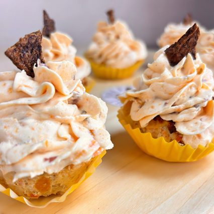 Chicken & sweet potato pupcakes